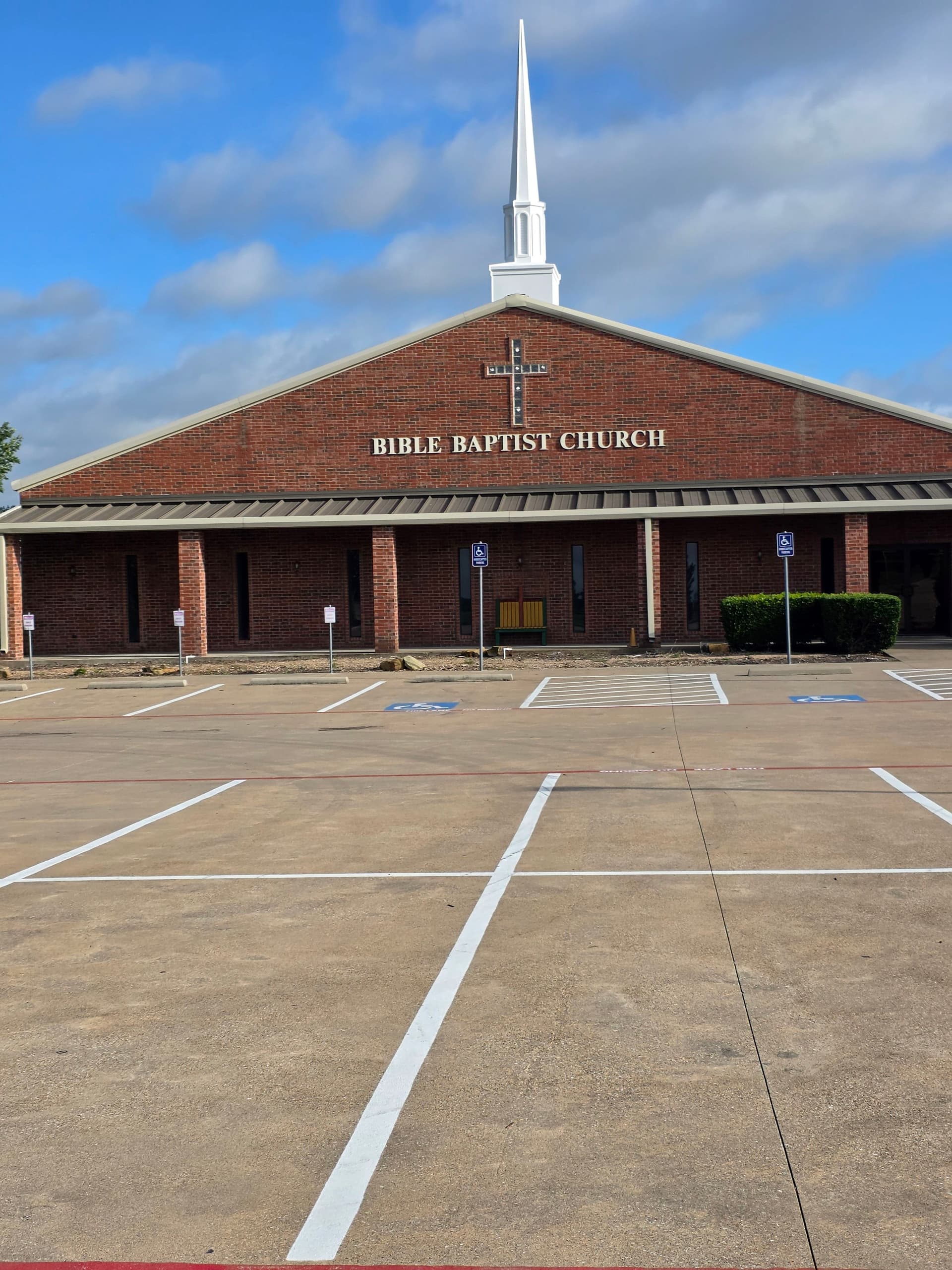Old Carpet Out, Luxury Vinyl Plank In at Waxahachie Church