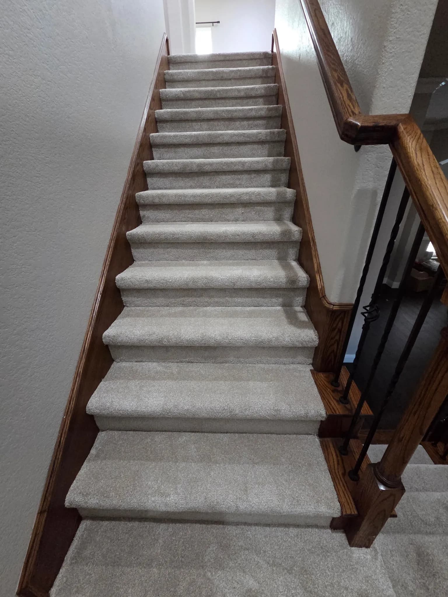 Gallery photos for Full Upstairs Carpet Install With Subfloor and Baseboard Repairs: Image #7