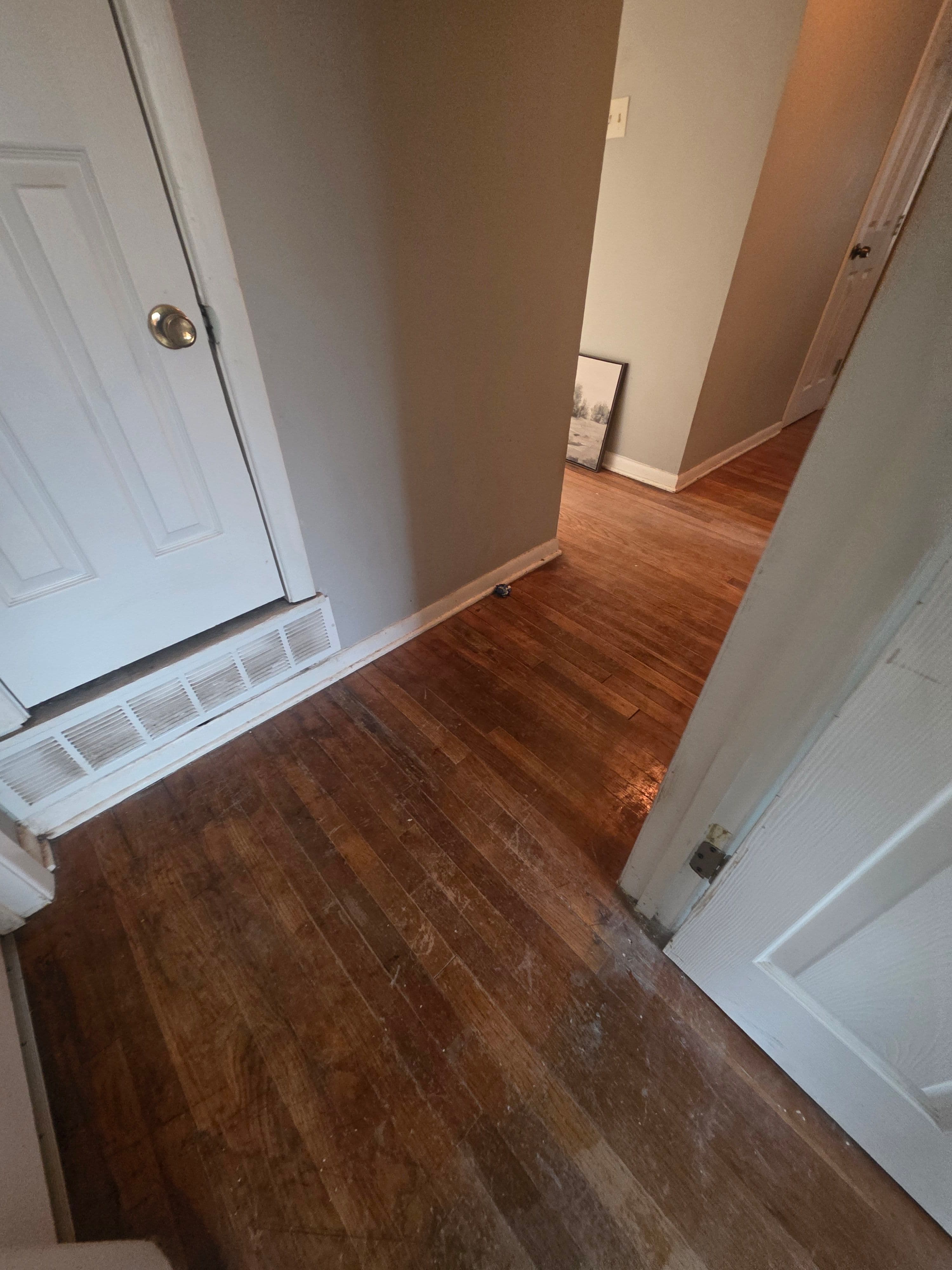 Project Hardwood Floor Refinishing Brings New Life to Vintage Home image