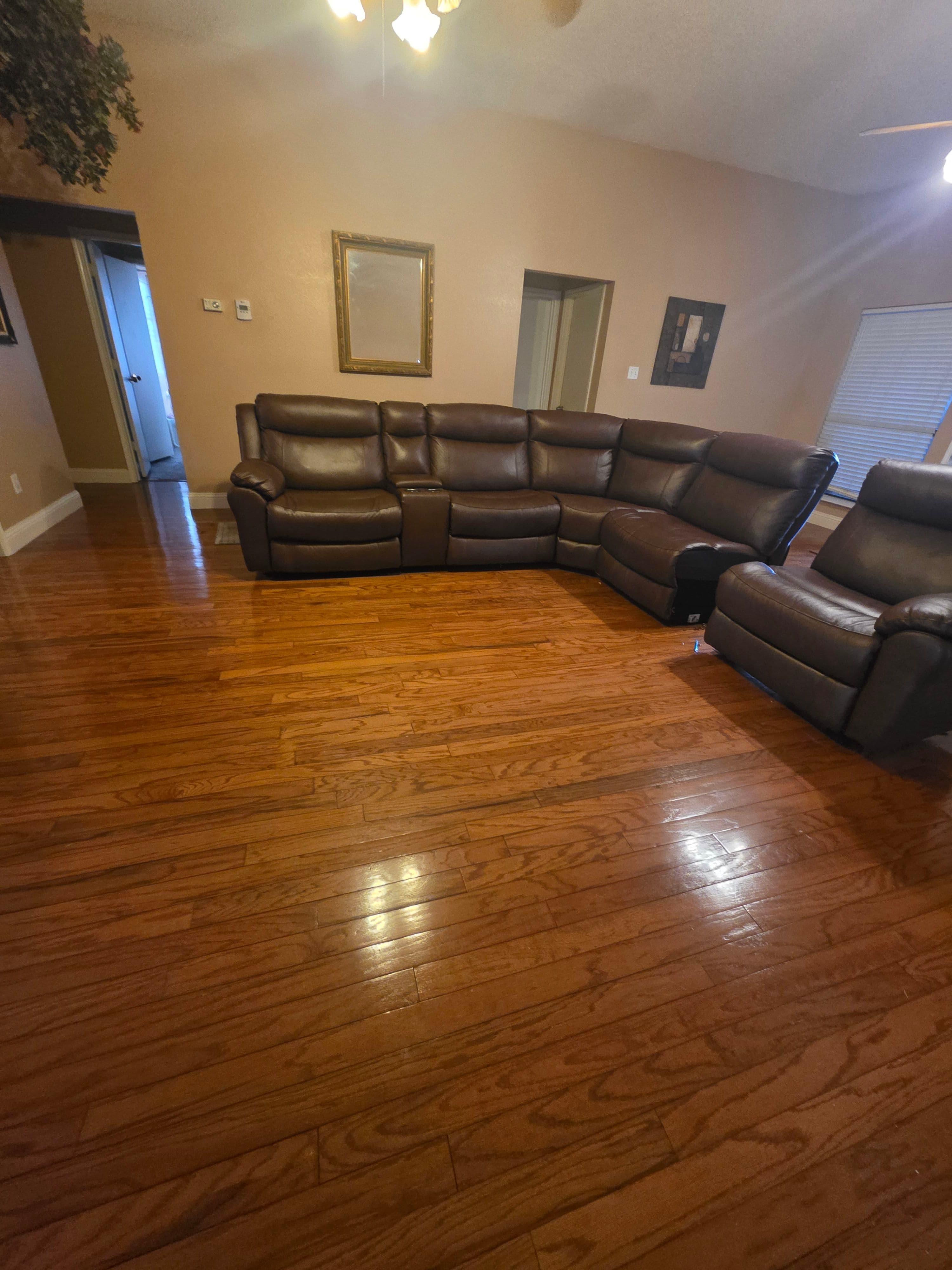 Project Living Room and Kitchen Get a Full LVP Floor Overhaul image