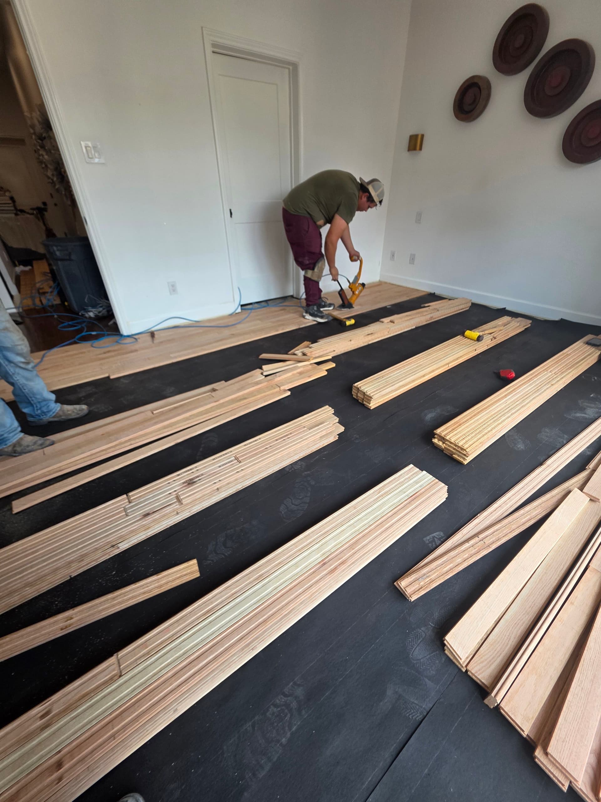 Gallery photos for Hardwood Floor Install and Stain Done Right: Image #5