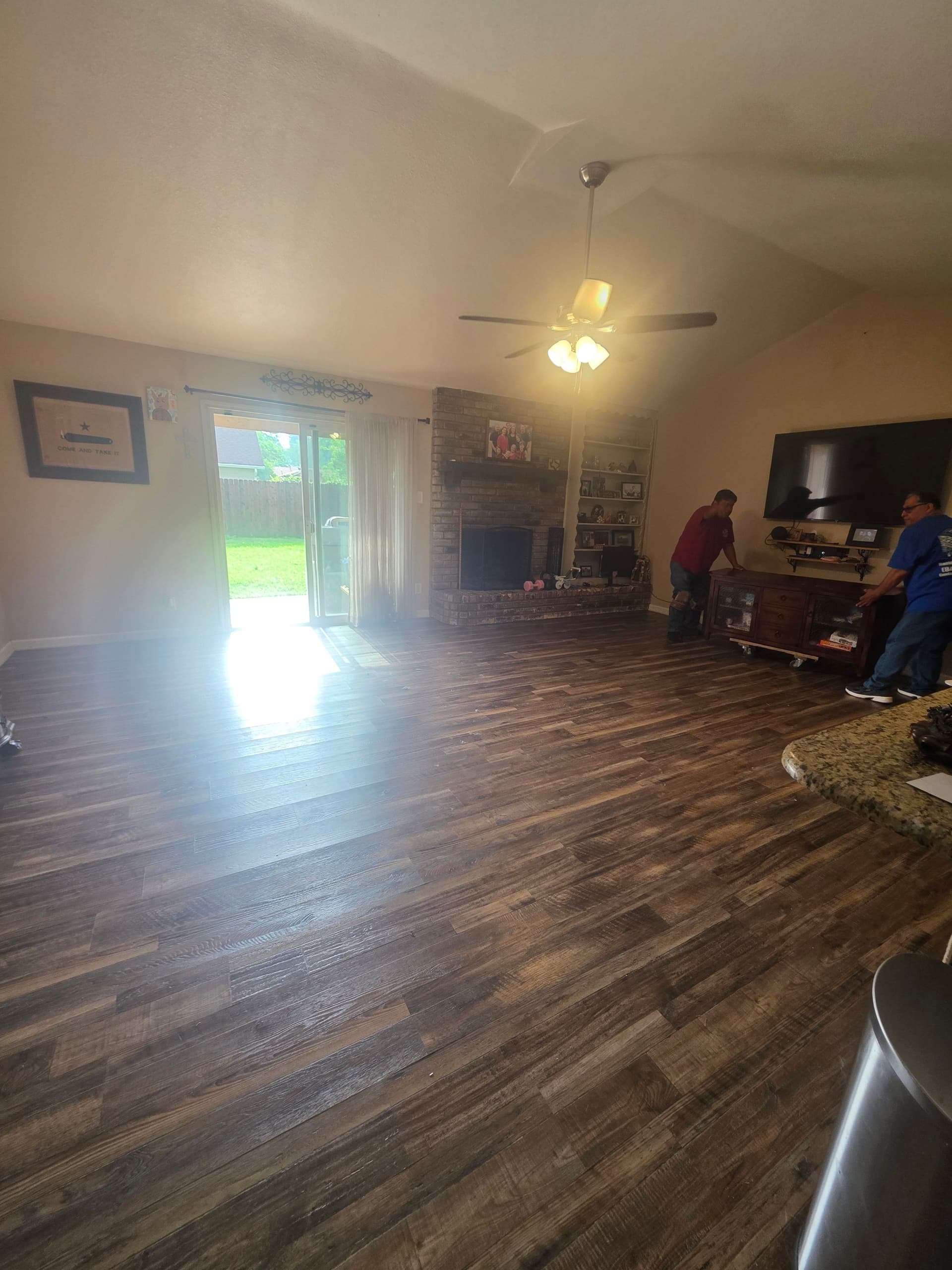 Gallery photos for Whole-Home Hybrid Floor Installation Done Right in Arlington: Image #1