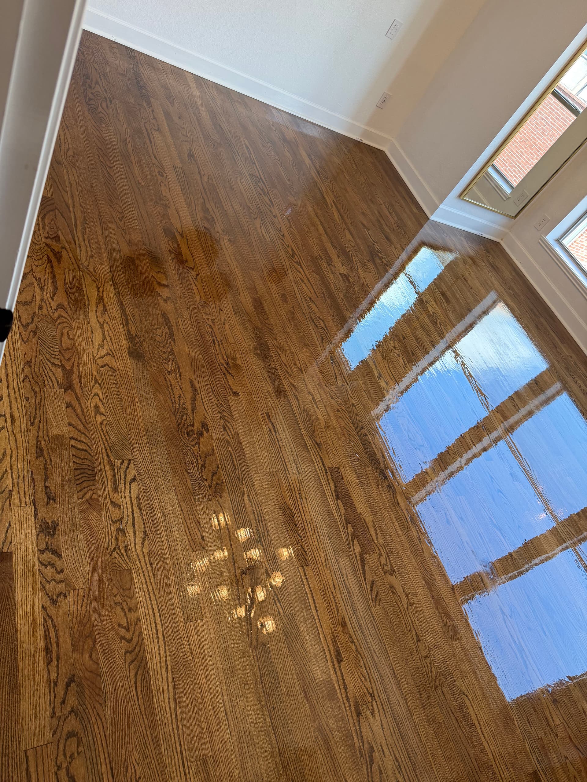 Gallery photos for Hardwood Floor Install and Stain Done Right: Image #2