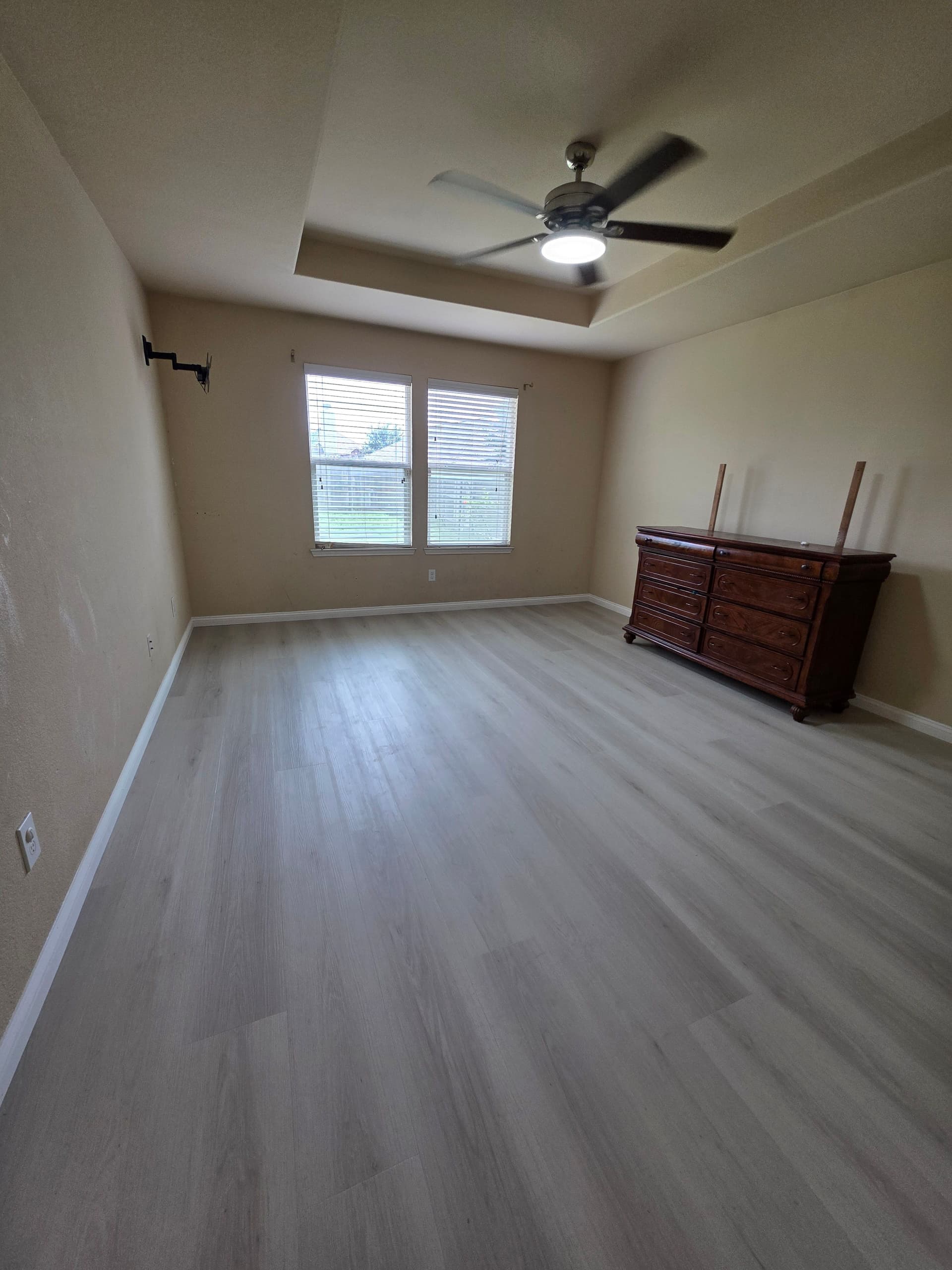 Luxury Vinyl Plank Floor Installation in Fort Worth Home