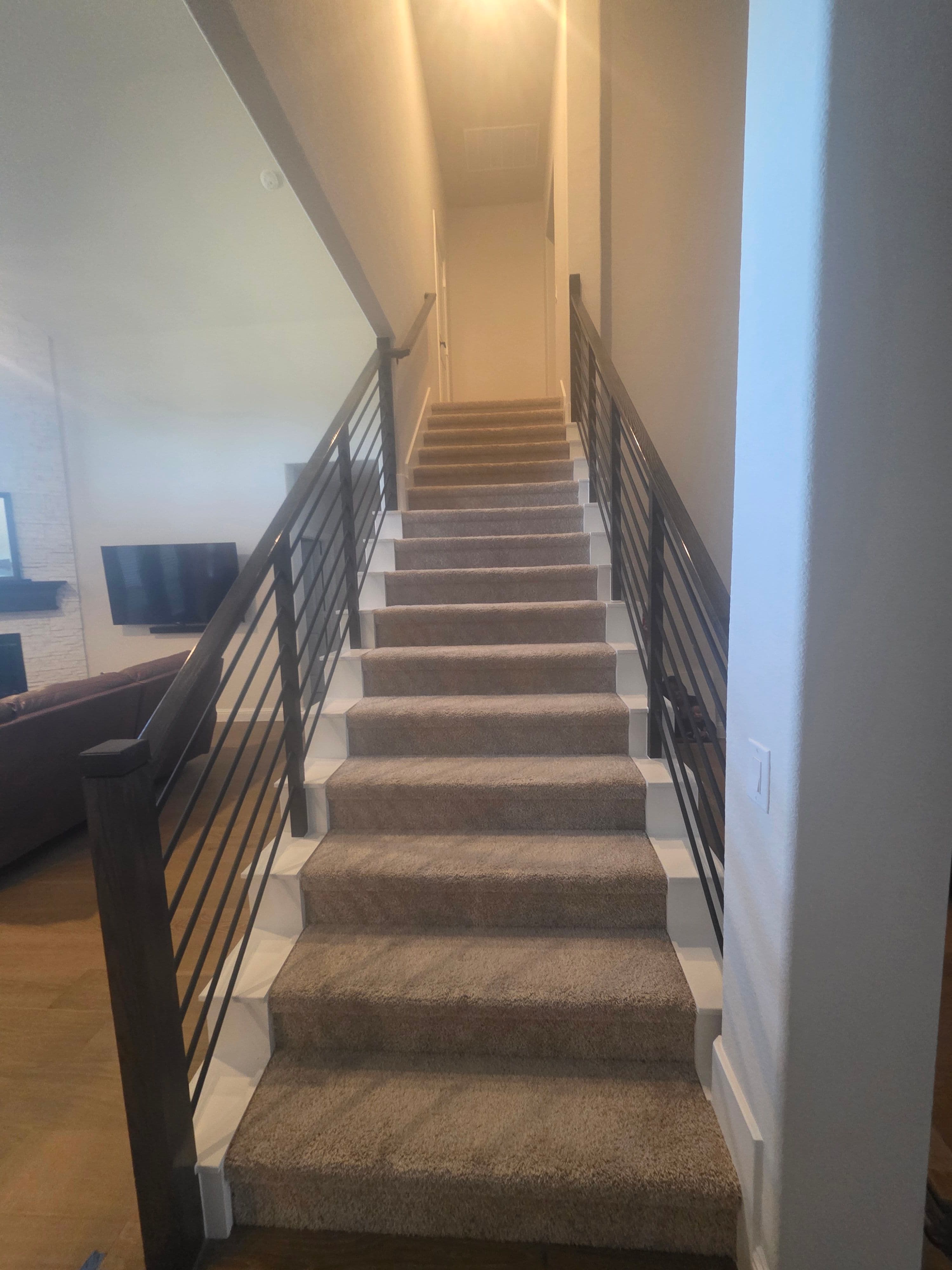 Project Stylish Staircase Upgrade with Engineered Wood image