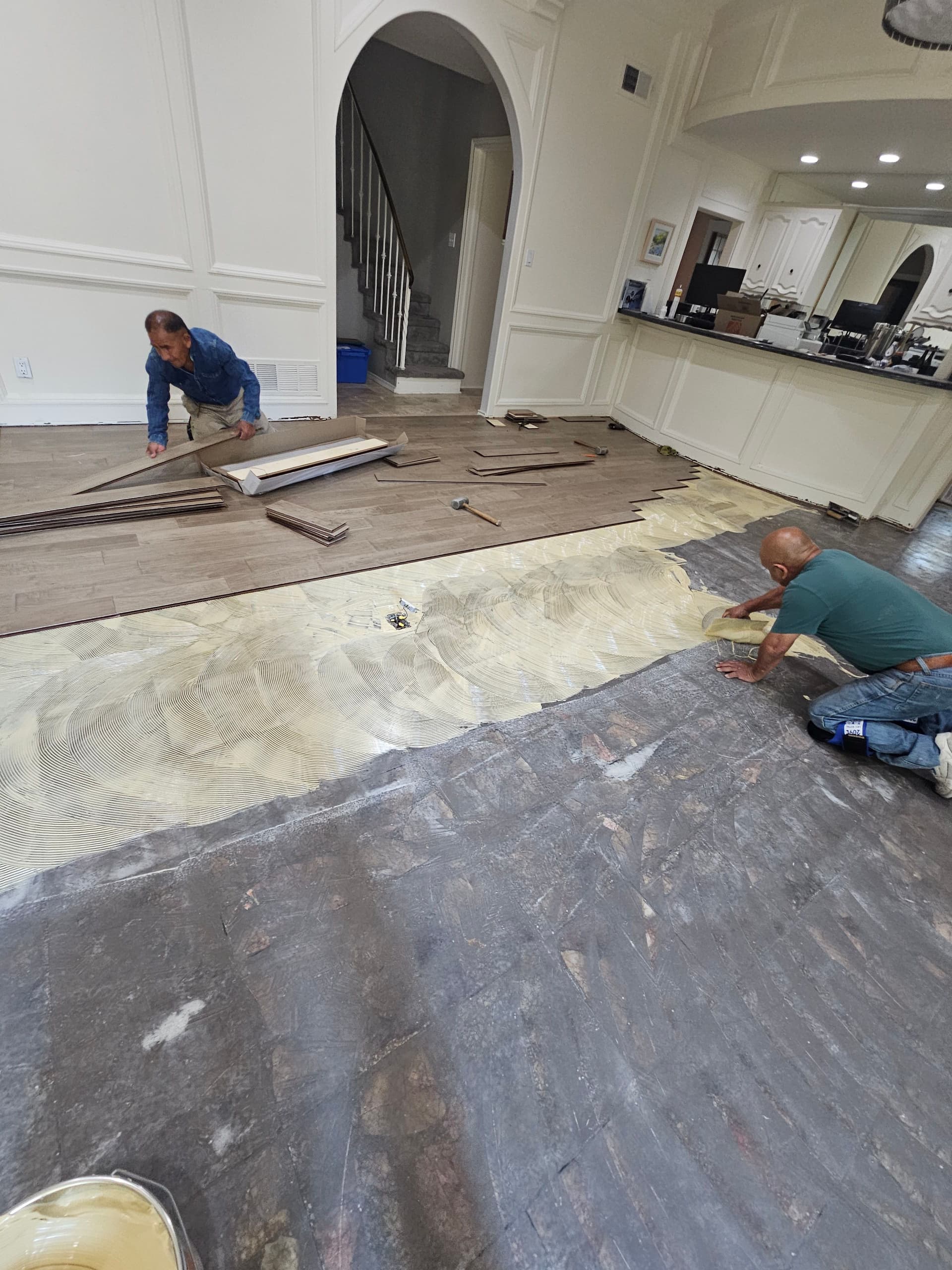 Gallery photos for Stunning Hardwood Flooring Upgrade: Image #1