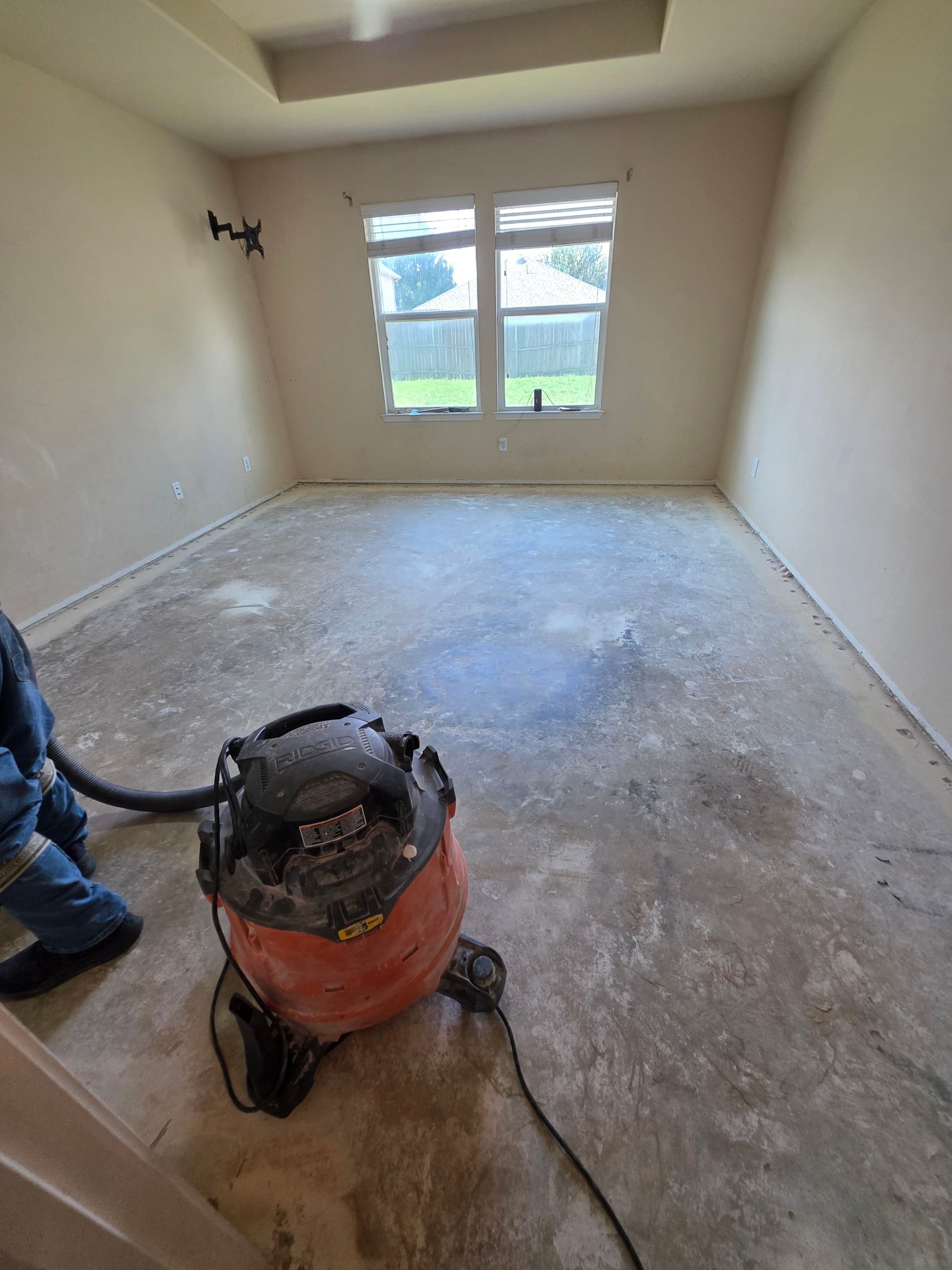 Luxury Vinyl Plank Floor Installation in Fort Worth Home