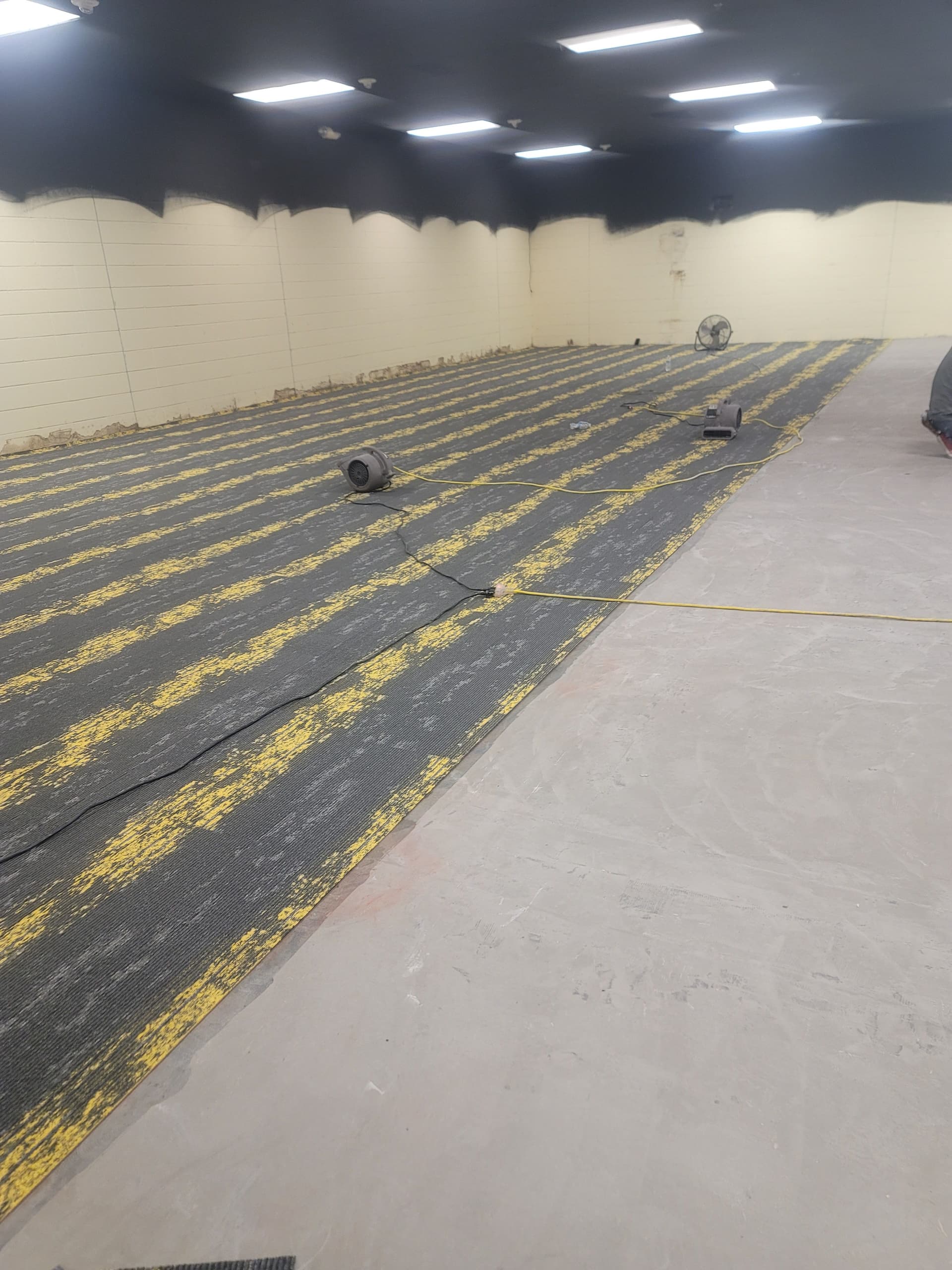 Gallery photos for Locker Room Carpet Tiles Installation: Image #1