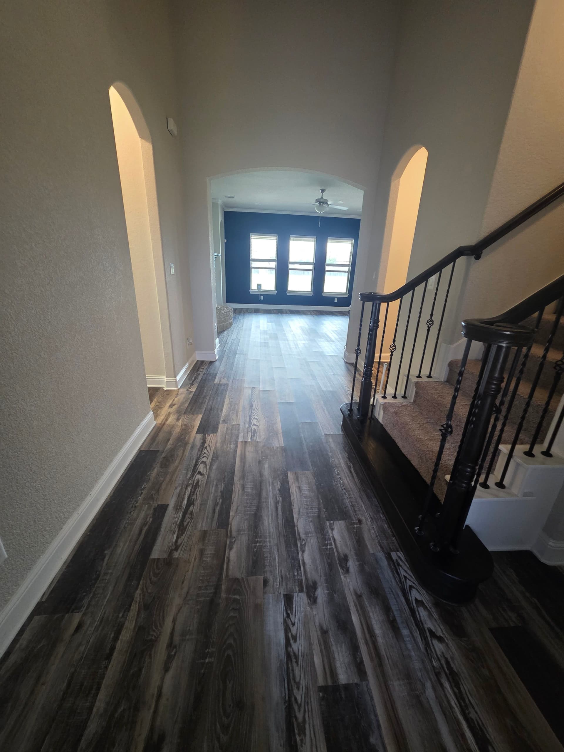 Gallery photos for Hybrid Floors, Stair Treads, and Carpet With a Moisture Fix First: Image #1