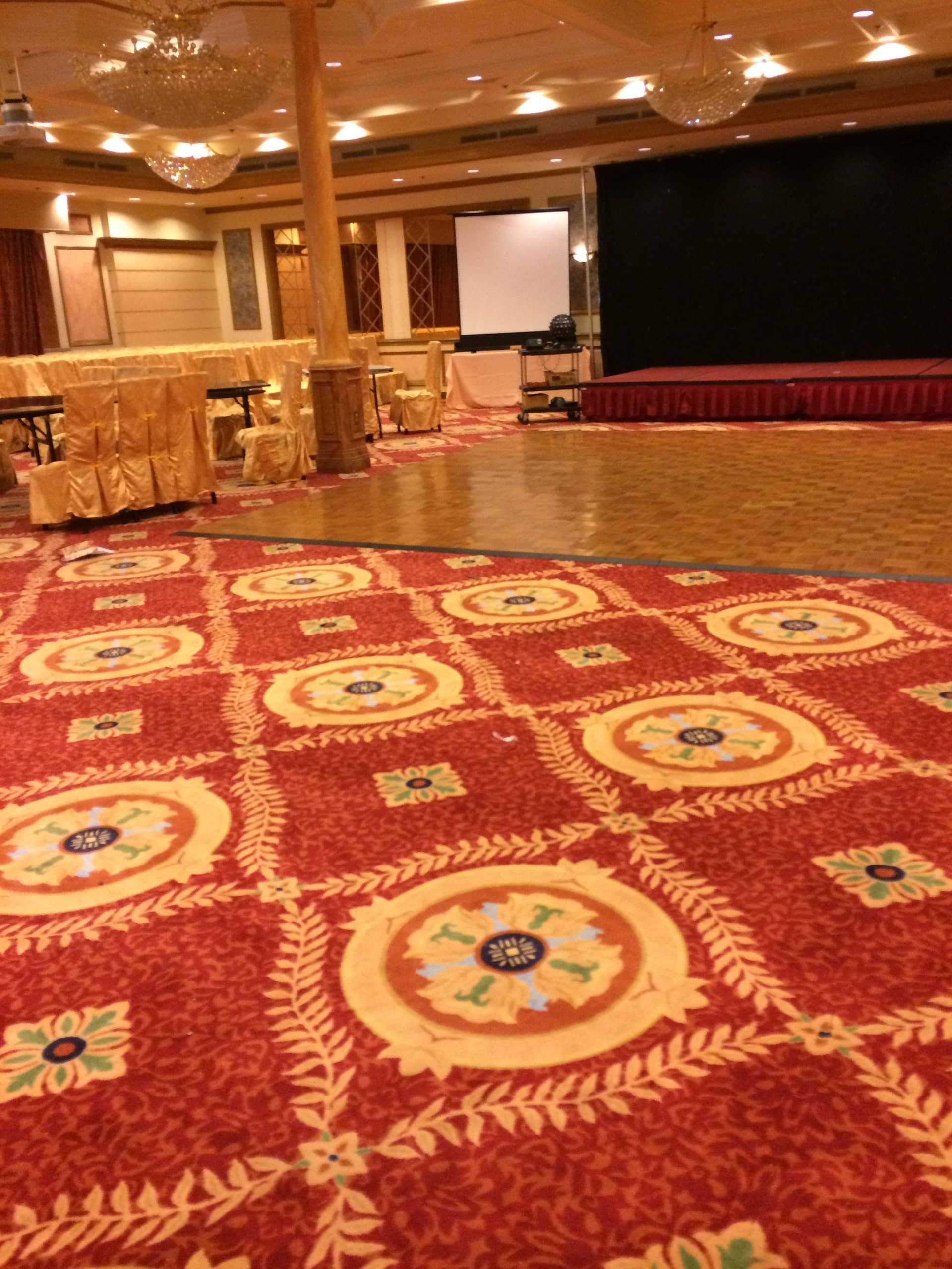 Opulent Carpet Installation at a Chinese Buffet in Irving