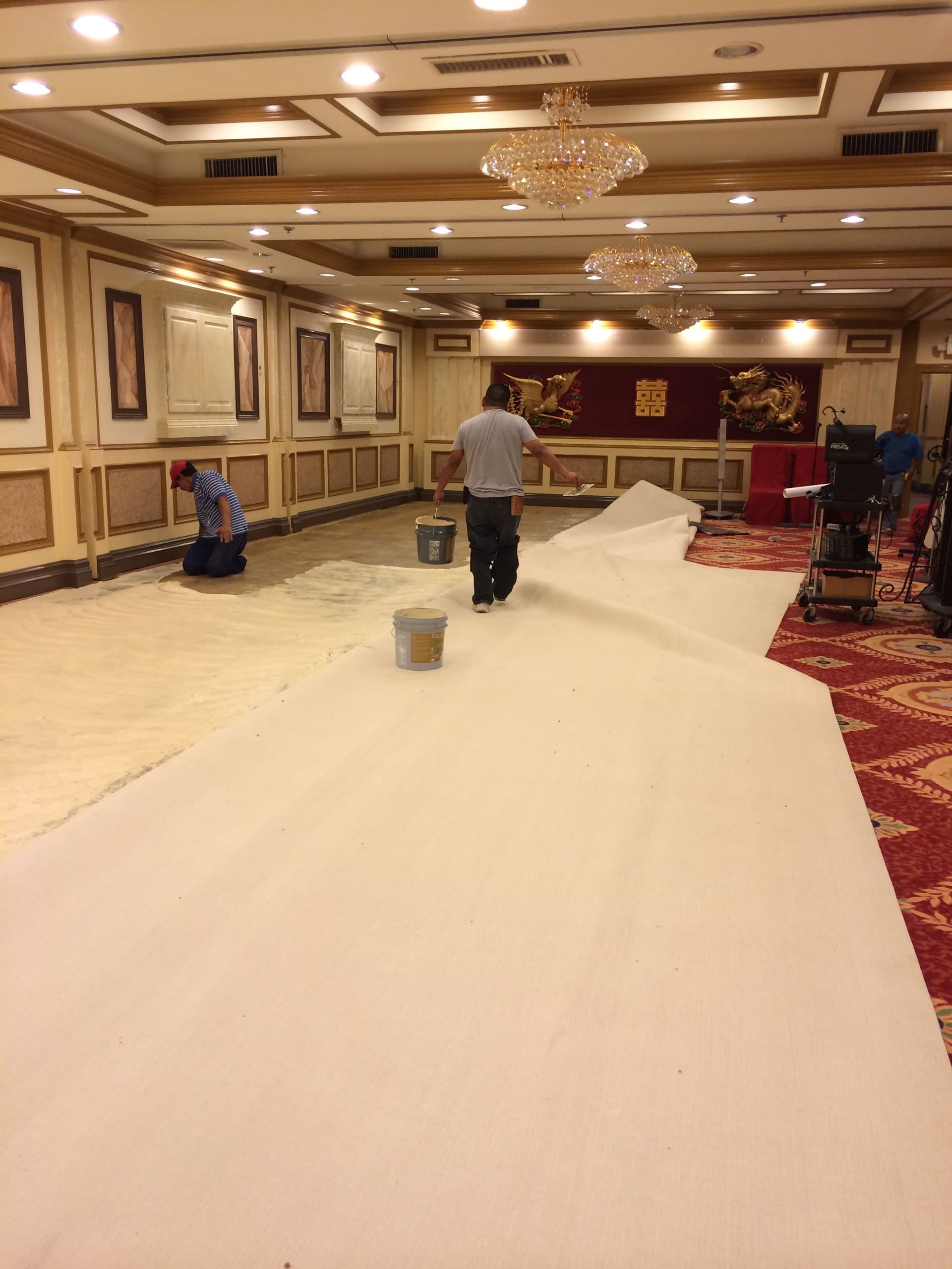 Gallery photos for Opulent Carpet Installation at a Chinese Buffet in Irving: Image #3