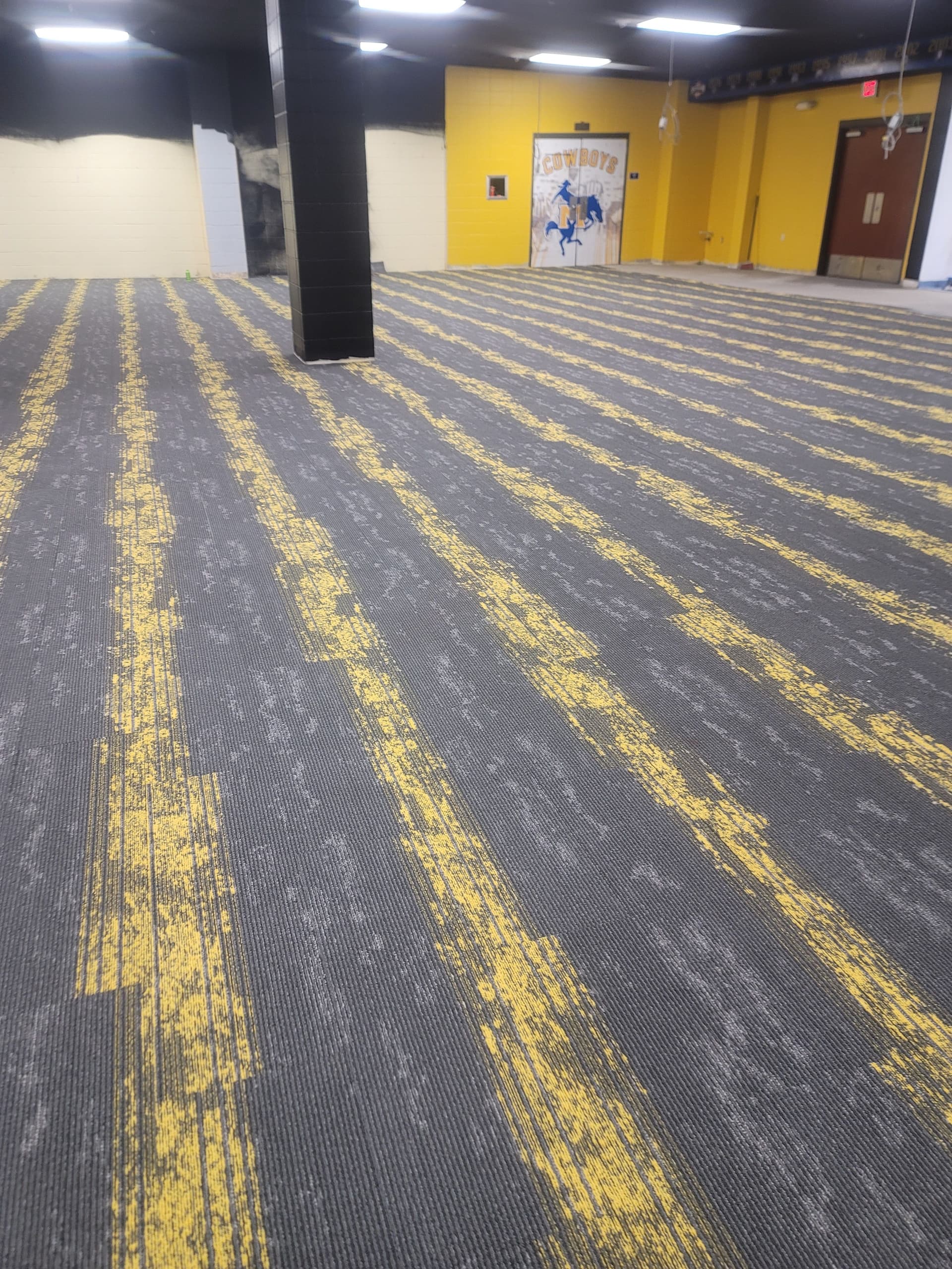 Gallery photos for Locker Room Carpet Tiles Installation: Image #4