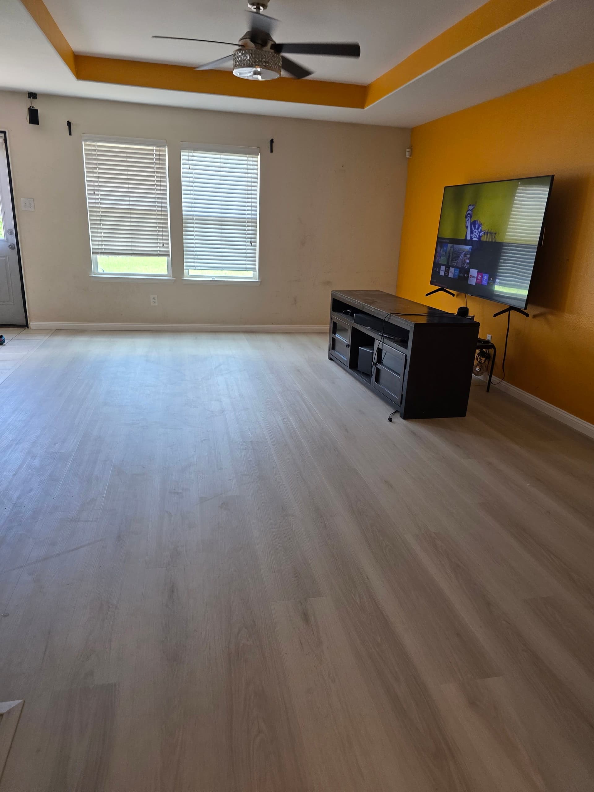 Luxury Vinyl Plank Floor Installation in Fort Worth Home