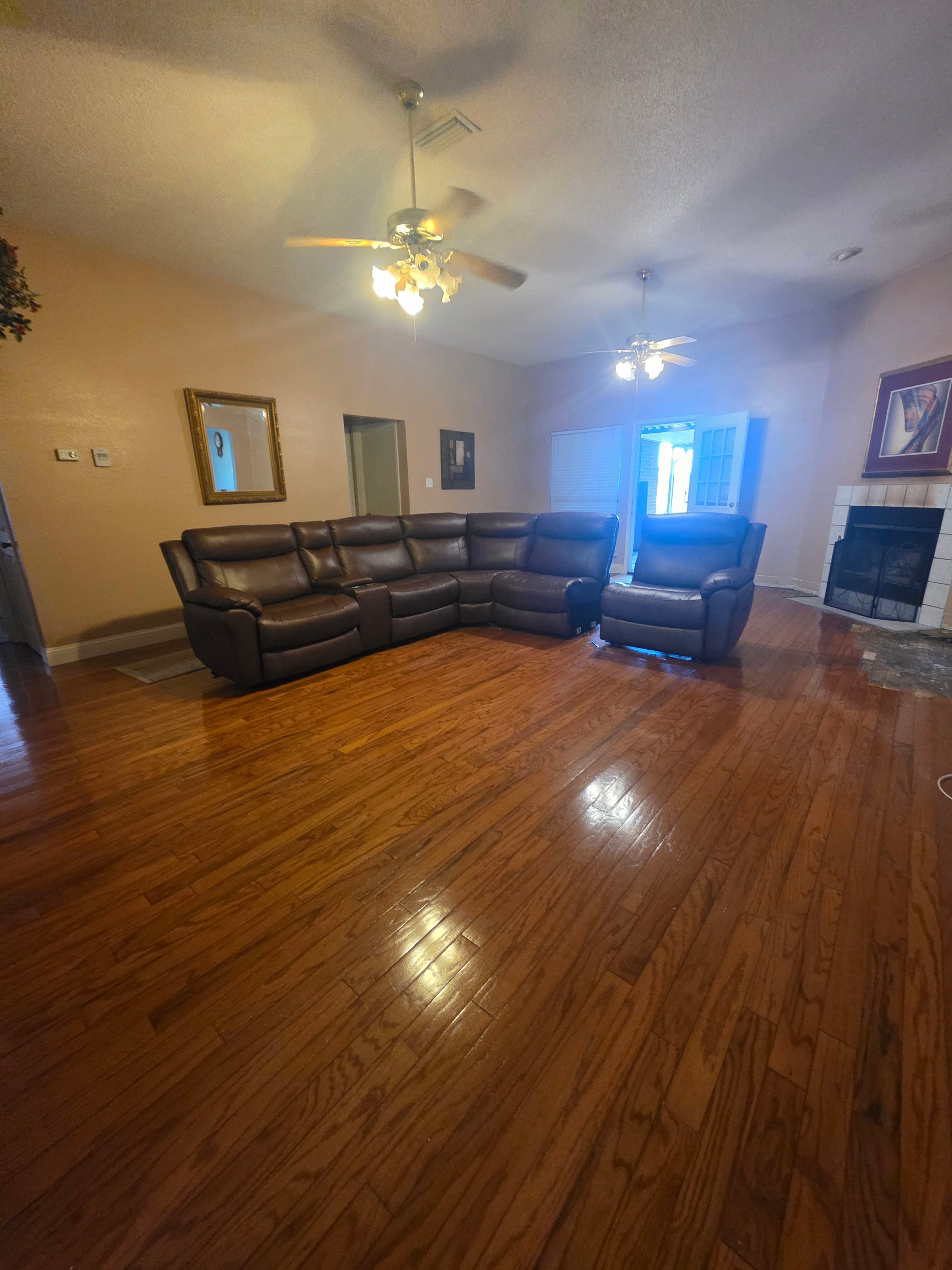 Project Full Home Floor Demo and LVP Installation in Progress in Mesquite TX image