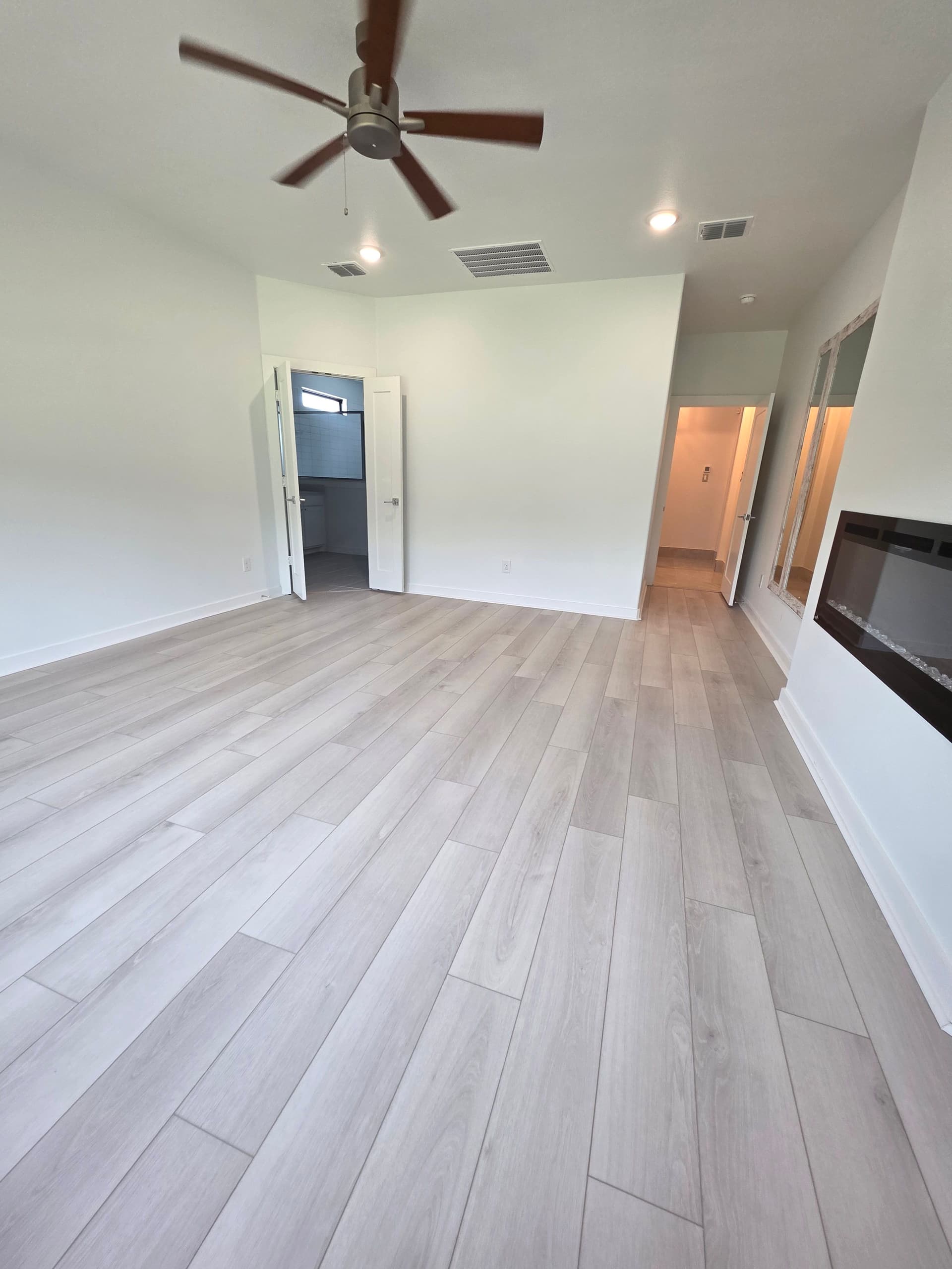 Gallery photos for Frisco Home Goes From Old Carpet to Fresh Wood Flooring: Image #1