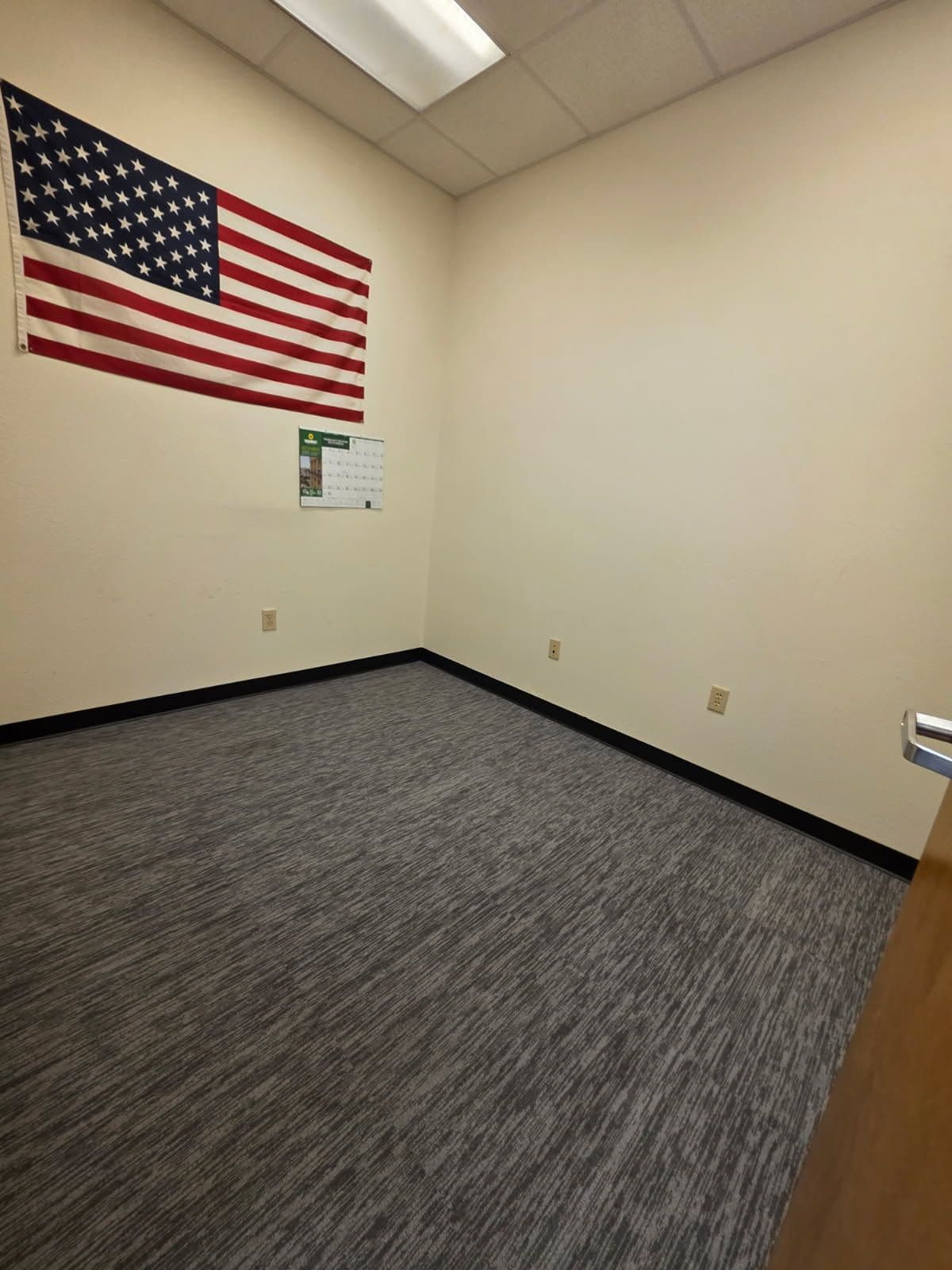 Commercial Office Upgrade with Carpet Tiles in Waxahachie