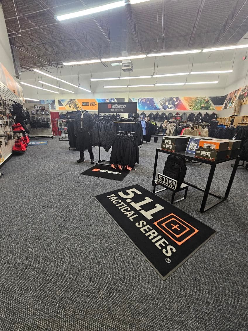 Gallery photos for New Carpet Tile Installation at Galls in Coppell: Image #2