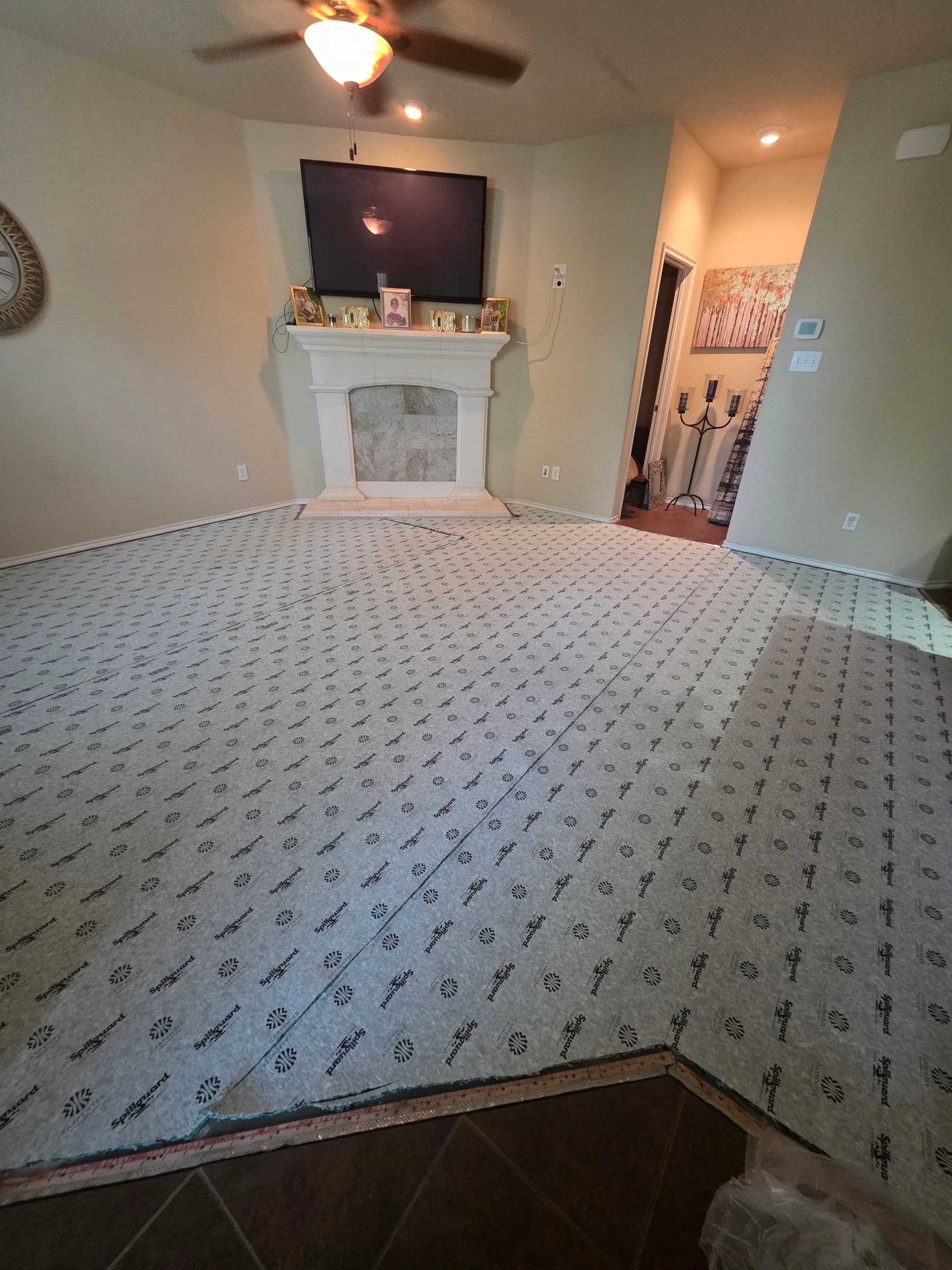 Gallery photos for Living Room Carpet Replacement in Providence Village: Image #1