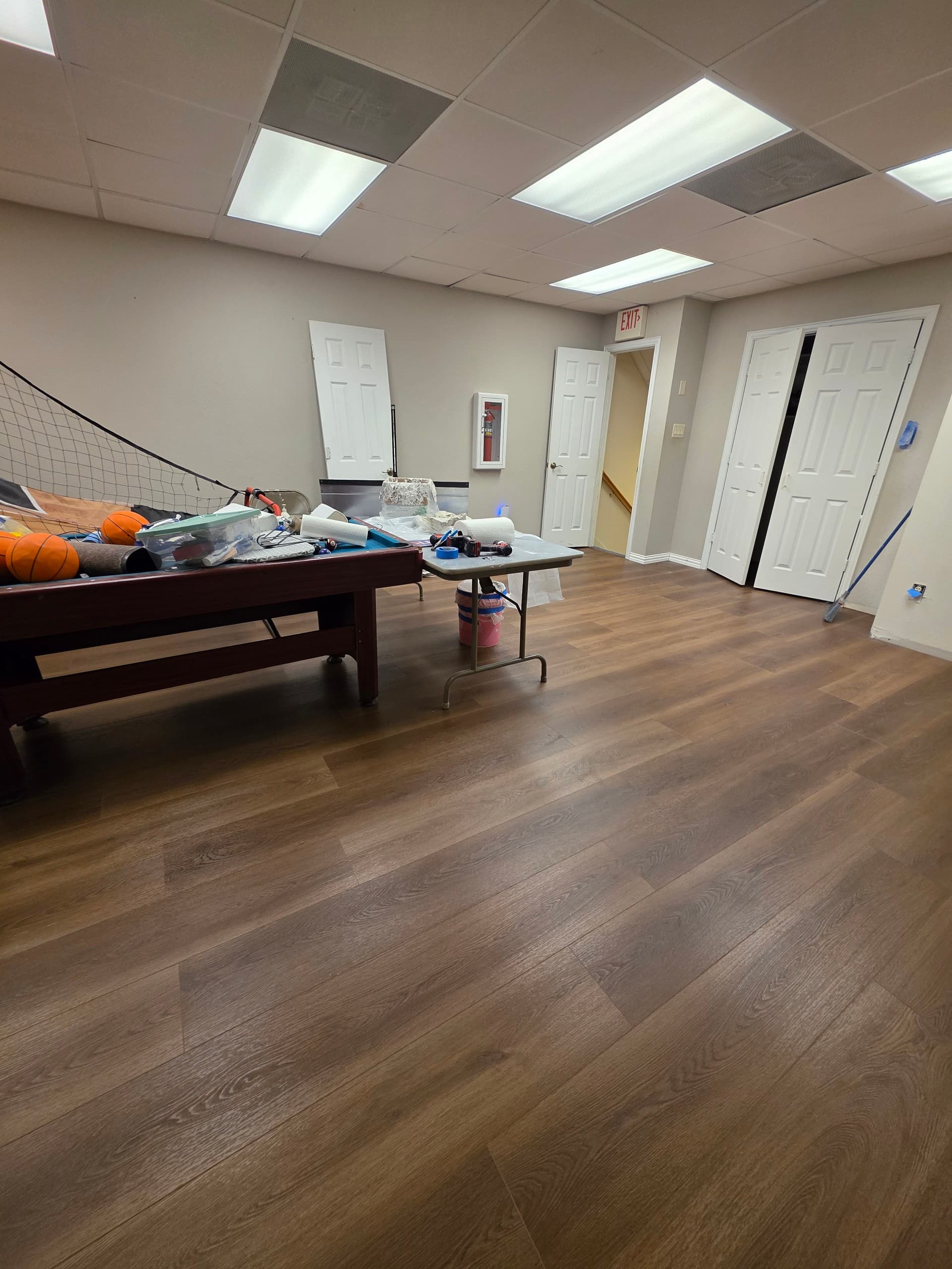 Gallery photos for Old Carpet Out, Luxury Vinyl Plank In at Waxahachie Church: Image #6