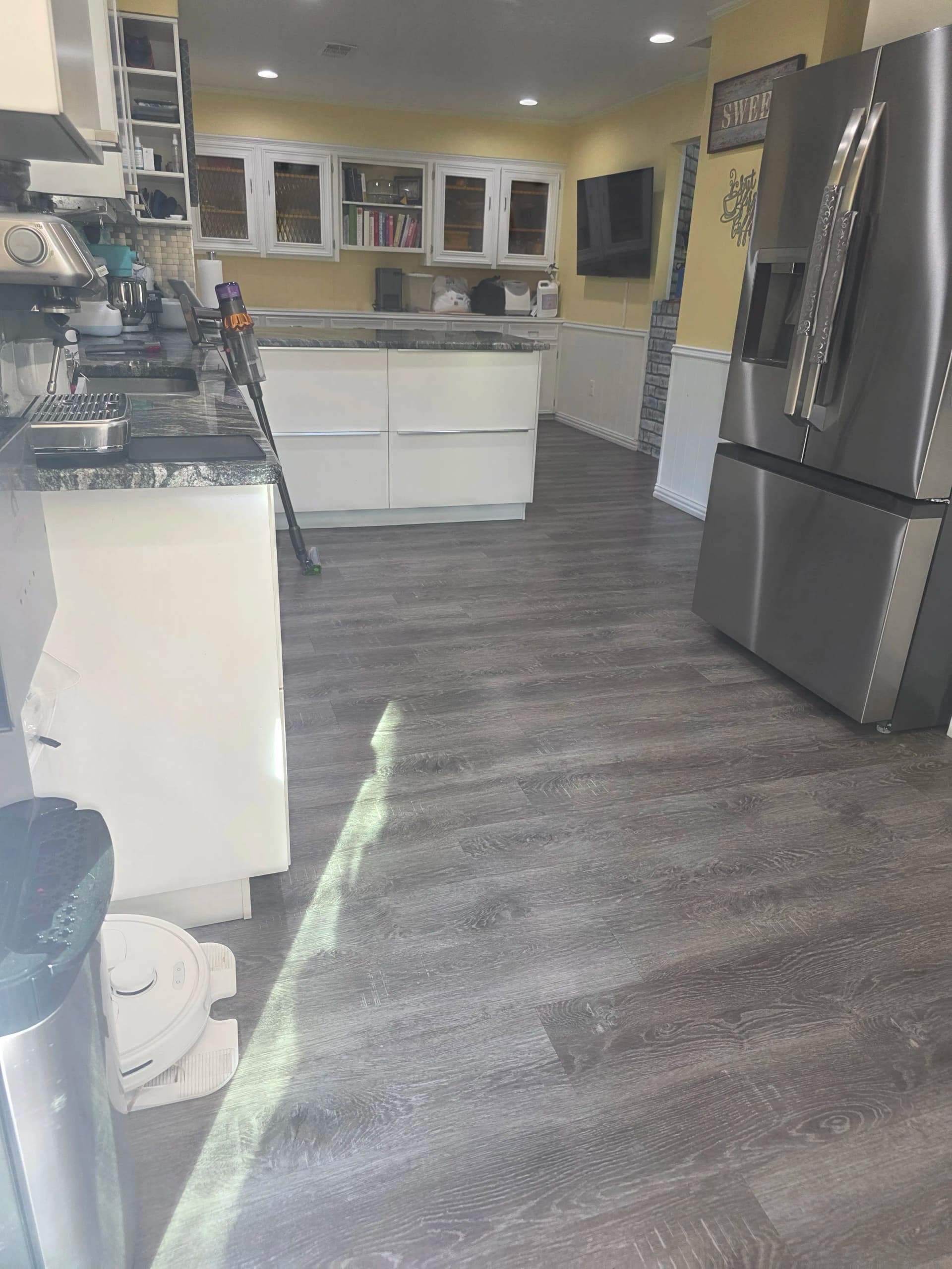 Moisture Barrier Failure Fixed with Full Floor Replacement in Irving image