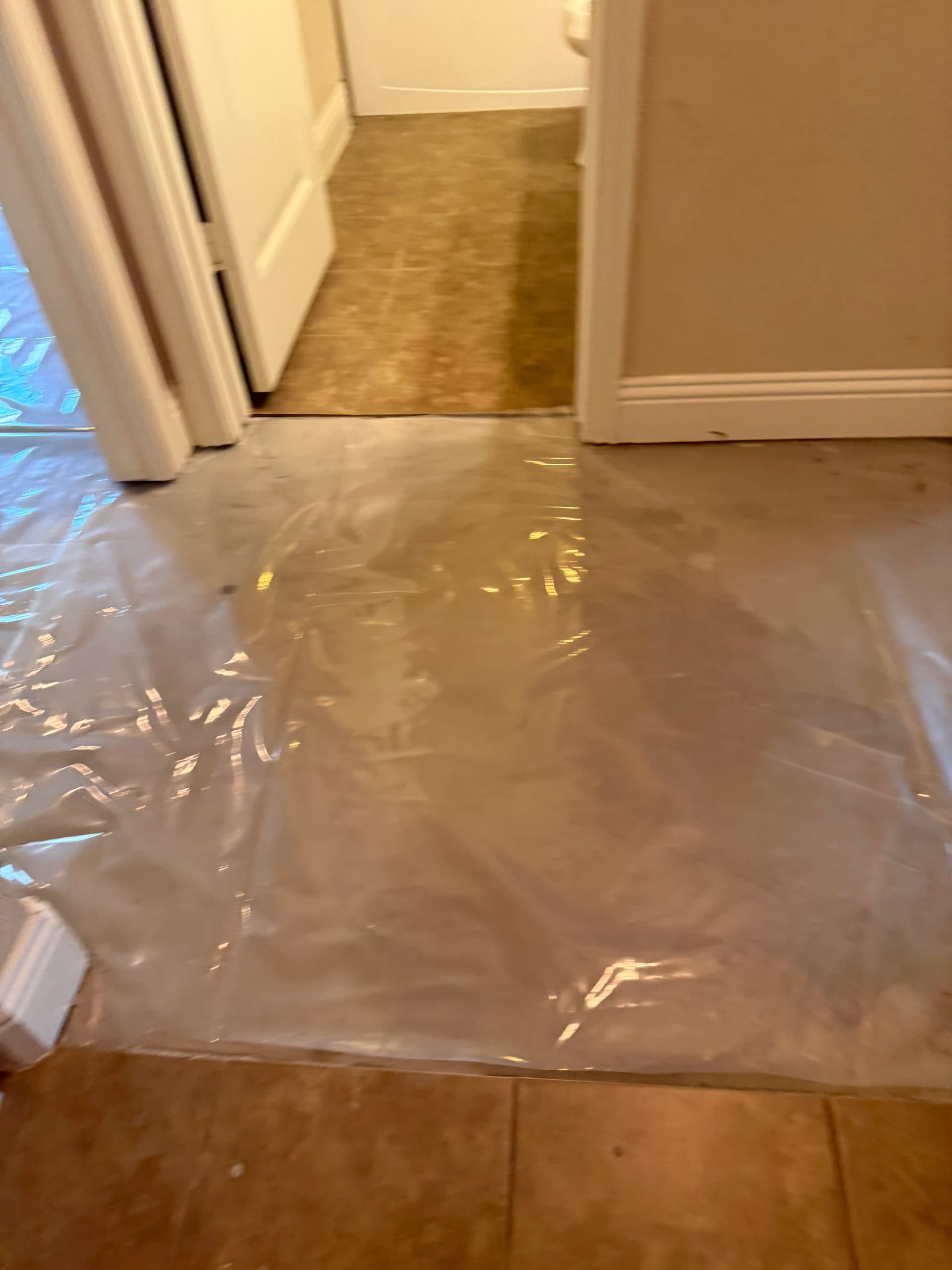 Gallery photos for Carpet to LVP Bedroom Flooring Install in Midlothian: Image #3