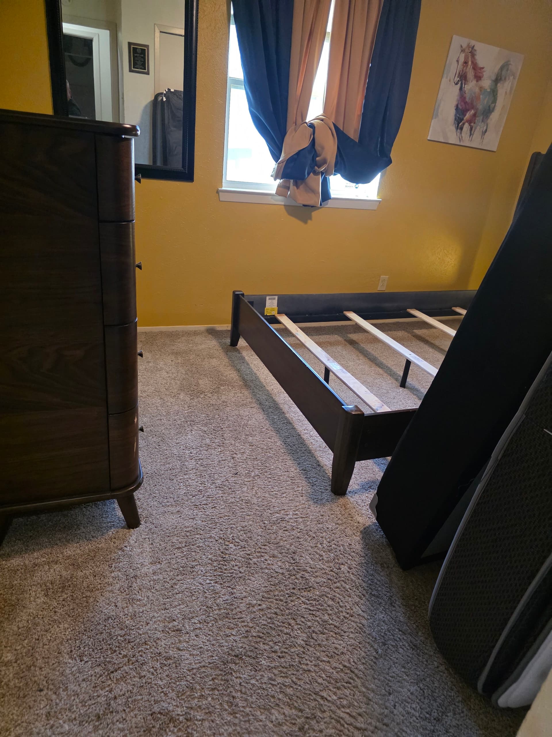 Dallas Bedroom Gets New LVP After Hardwood Repair image