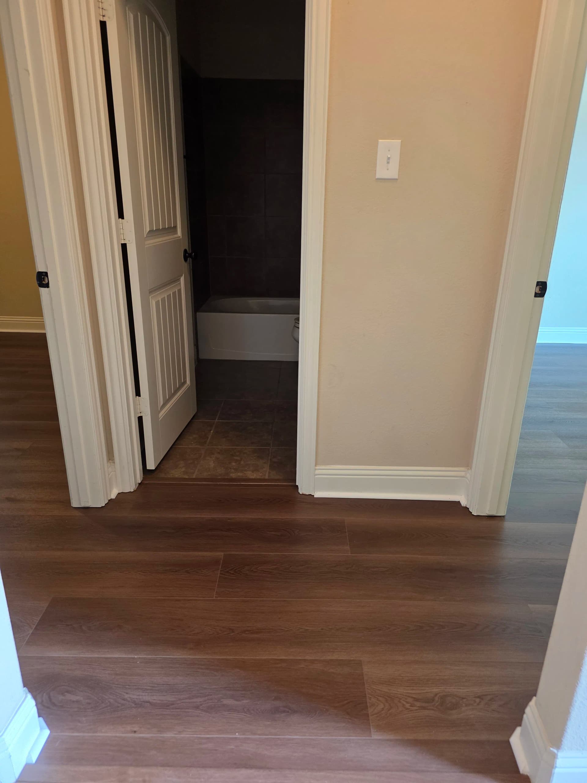 Gallery photos for Carpet to LVP Bedroom Flooring Install in Midlothian: Image #5