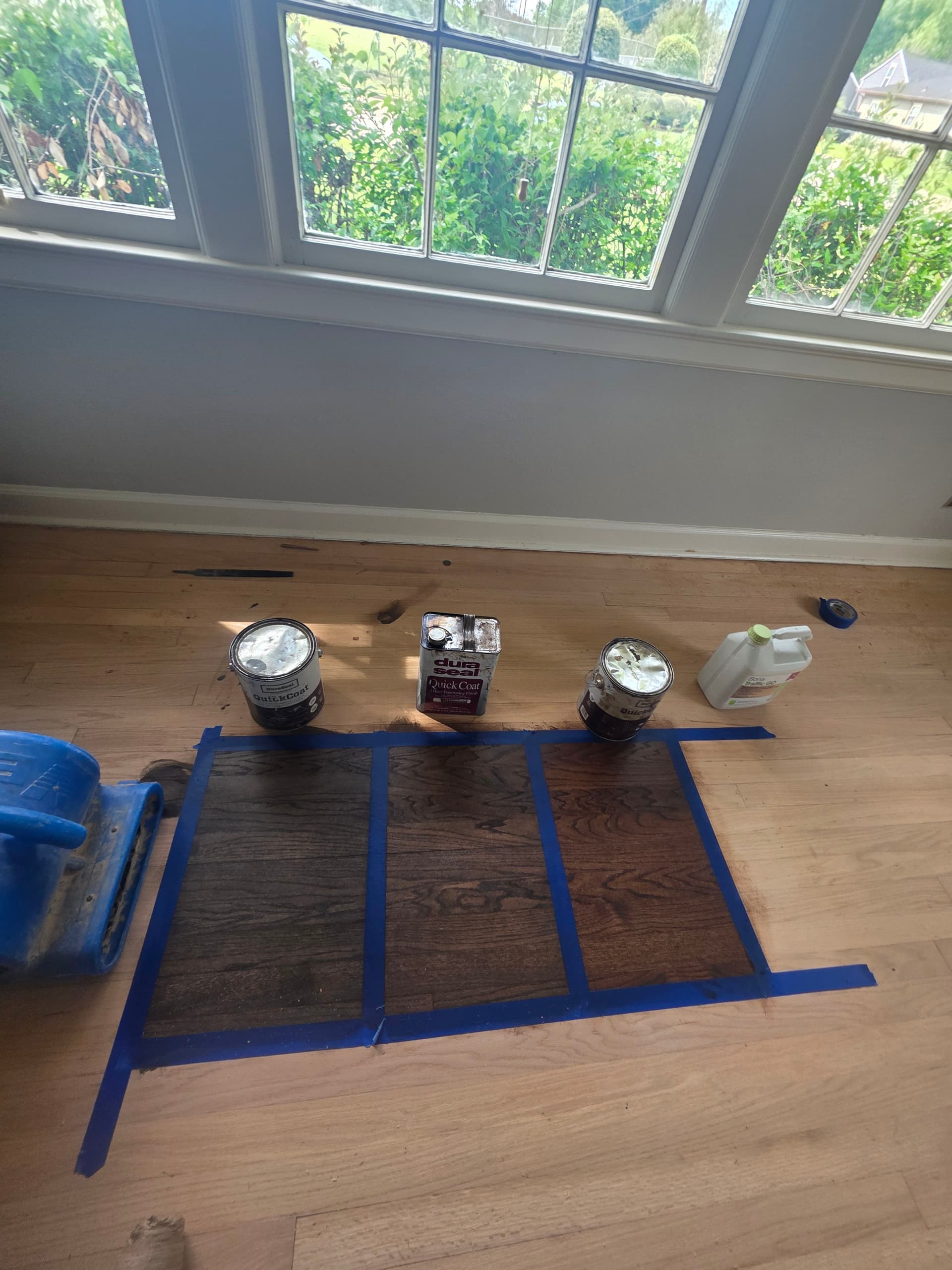 Gallery photos for Worn Hardwood Gets a Full Sand, Stain and LVT Bathroom Upgrade: Image #4