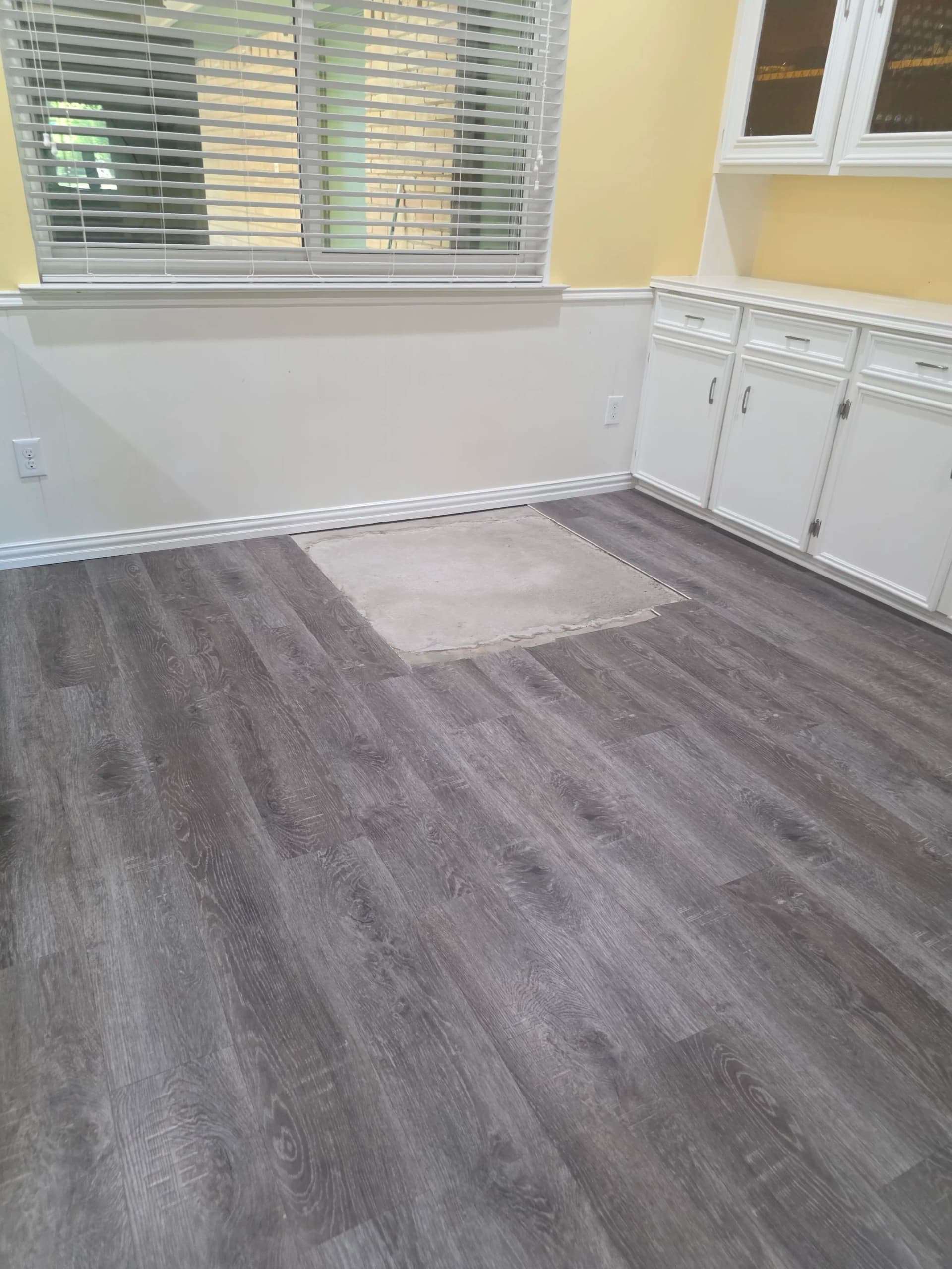 Gallery photos for Moisture Barrier Failure Fixed with Full Floor Replacement in Irving: Image #1
