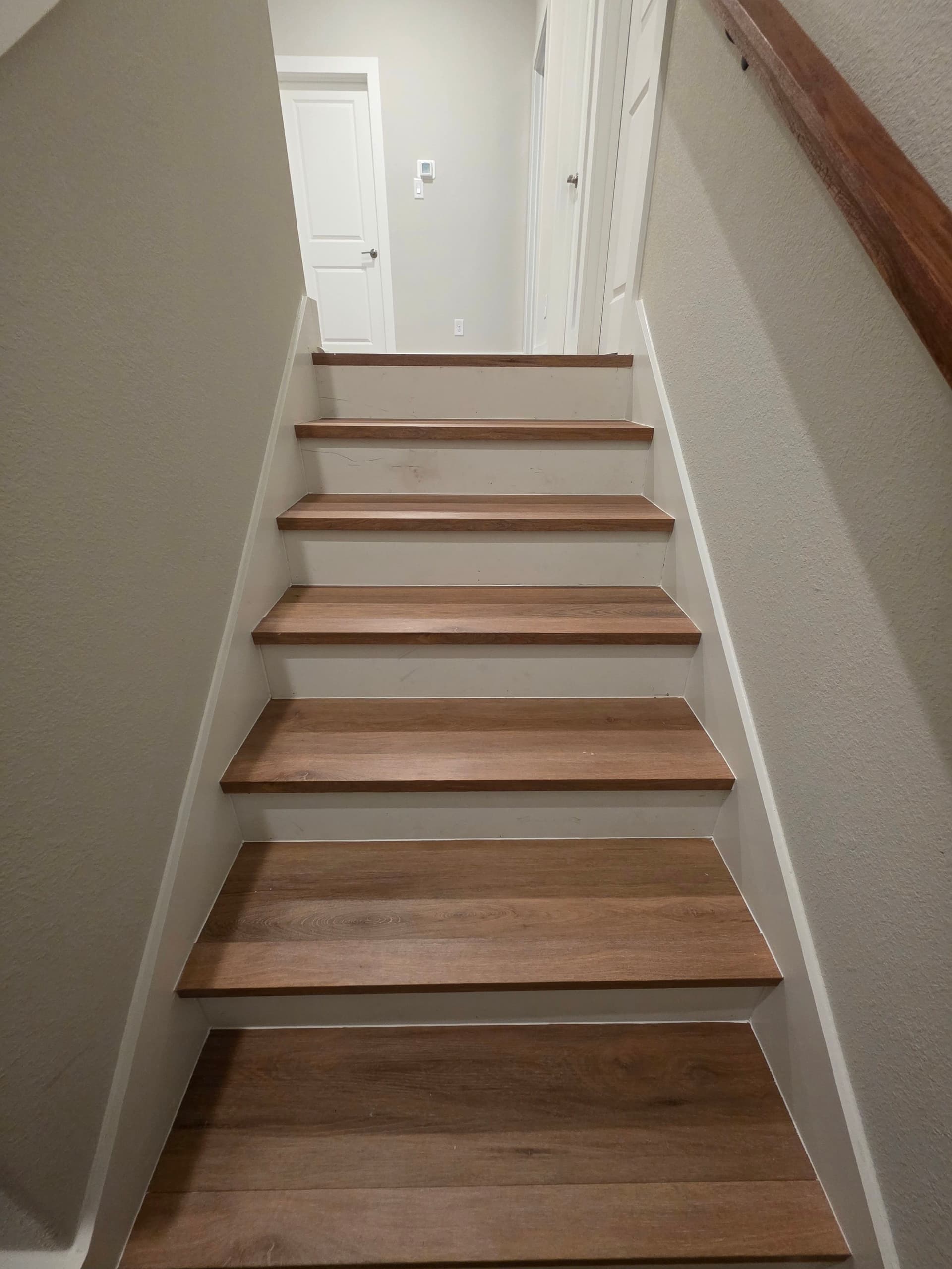 Gallery photos for Carpeted Stairs Get a Clean LVP Upgrade in Waxahachie: Image #4