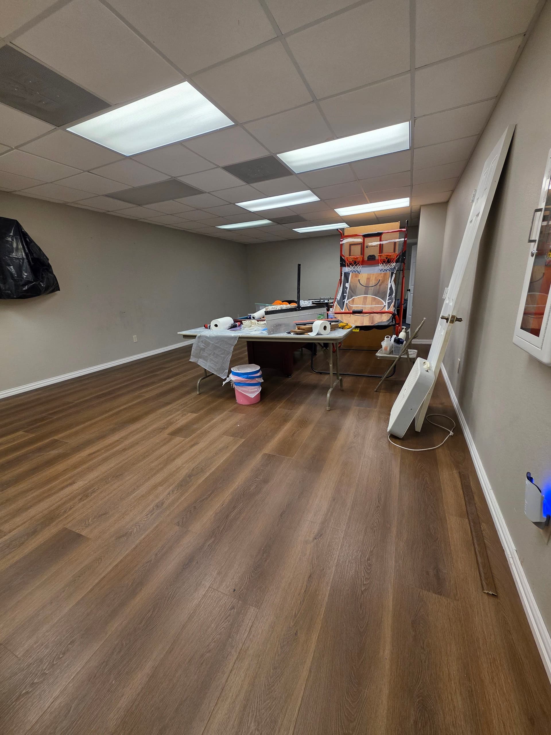 Gallery photos for Old Carpet Out, Luxury Vinyl Plank In at Waxahachie Church: Image #3