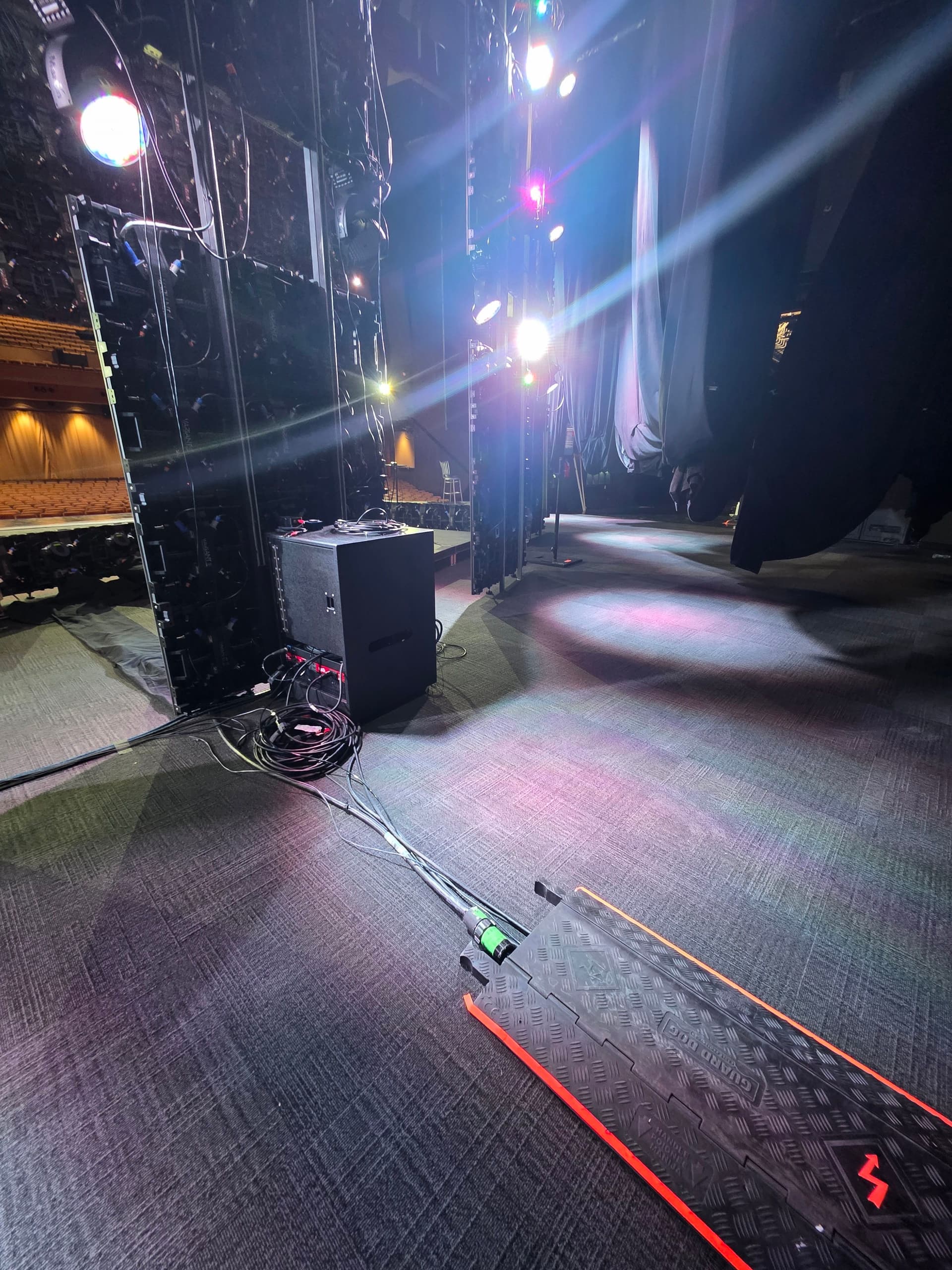 Gallery photos for Carpet Tile Installation at Fellowship Church Stage Area: Image #6